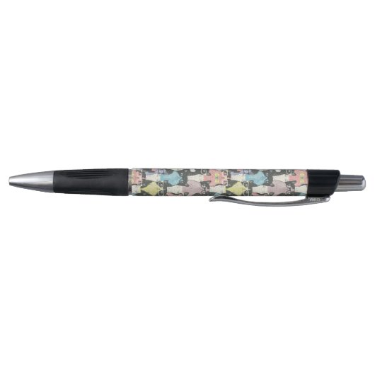 Hipster Cute Cats Pattern Pen (Bodem)