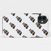 Hipster Dag van de Doden Schedel Case-Mate iPhone Case (Achterkant (horizontaal))