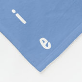 Hipster de heer Cool Fox Baby Boy Fleece Deken (Hoek)