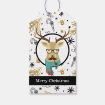 Hipster Deer Kerstmis