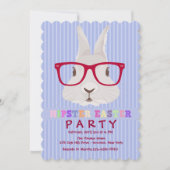 Hipster Easter Party uitnodiging (Voorkant)