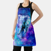 Hipster Elephant Nebula Space Schort (Insitu)