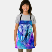 Hipster Elephant Nebula Space Schort (Insitu)