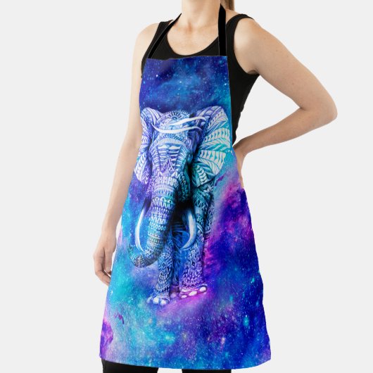 Hipster Elephant Nebula Space Schort (Insitu)