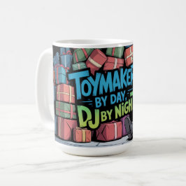 Hipster Elf DJ  Koffiemok