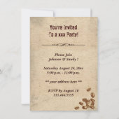 Hipster -  Espresso Coffee schilderen Kaart (Achterkant)