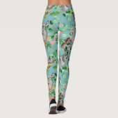 Hipster Exotic Koala Design Schattigee meisjes vro Leggings (Achterkant)