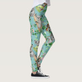 Hipster Exotic Koala Design Schattigee meisjes vro Leggings (Rechts)