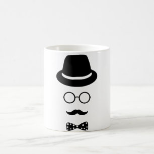 Hipster Face-Mok Koffiemok