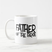 Hipster Father Bride Lite T Koffiemok (Links)