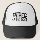 Hipster Father Bride Lite T Trucker Pet (Voorkant)