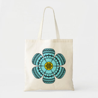 Hipster Flower Bag Tote Bag