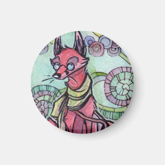 Hipster Fox Magneet