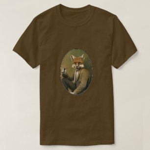  Hipster Fox T-shirt