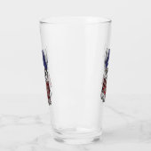 Hipster French Bull Dog Glas (Links)