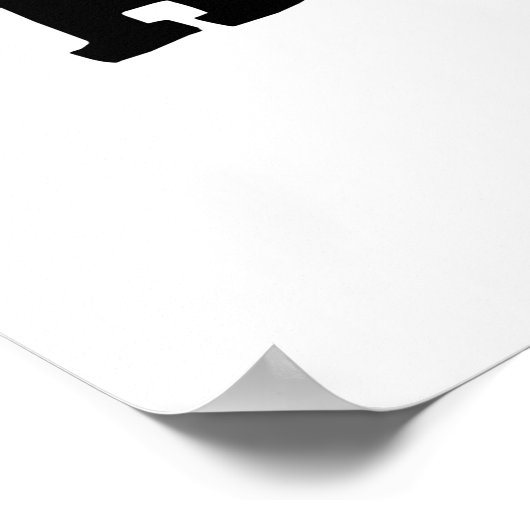 Hipster Funny Hip Bone Anatomy Pun Poster (Hoek)