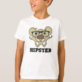 Hipster Funny Hip Bone Anatomy Pun T-shirt (Voorkant)