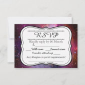 Hipster galaxy buitenruimte RSVP (Voorkant)