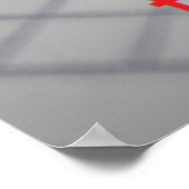 Hipster geeft Poster uit (Hoek)