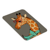Hipster Giraffe Magneet (Rechterzijde)
