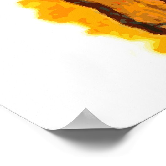 hipster girl poster (Hoek)