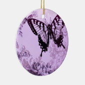 hipster girly boho chic vlinder keramisch ornament (Rechts)