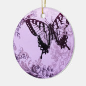 hipster girly boho chic vlinder keramisch ornament (Links)