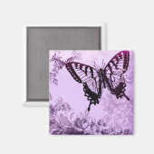 hipster girly boho chic vlinder magneet (Voorkant / Achterkant)