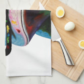 Hipster Glasses Frog Theedoek (Quarter Fold)