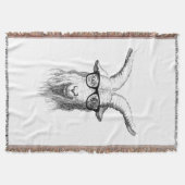 Hipster Goat Deken (Voorkant)