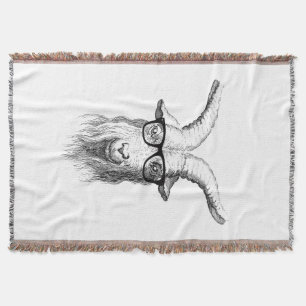 Hipster Goat Deken