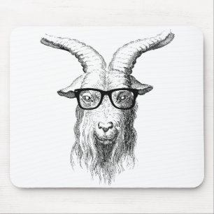 Hipster Goat Muismat