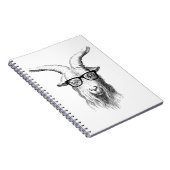 Hipster Goat Notitieboek (Rechterzijde)