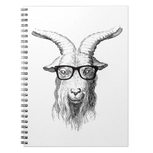 Hipster Goat Notitieboek