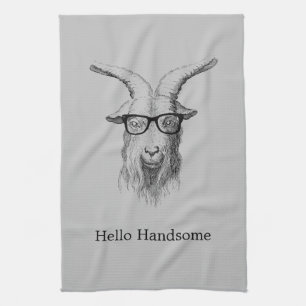 Hipster Goat Theedoek