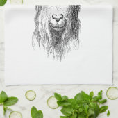 Hipster Goat Theedoek (Gevouwen)