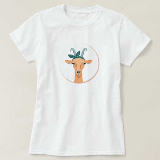 Hipster Goat | TotaalGoatally™ T-shirt (Design voorkant)