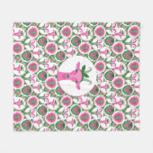 Hipster Goats | TotaalGoatally™ Fleece Deken (Voorkant (Horizontaal))