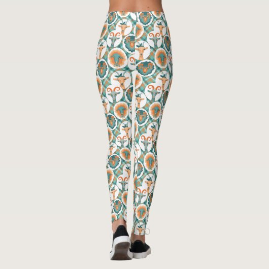 Hipster Goats | TotaalGoatally™ Leggings (Achterkant)