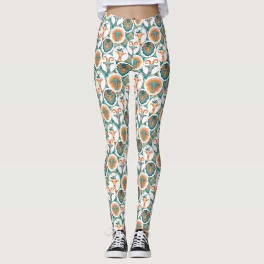 Hipster Goats | TotaalGoatally™ Leggings (Voorkant)
