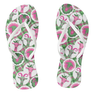 Hipster Goats   TotaalGoatally™ Teenslippers