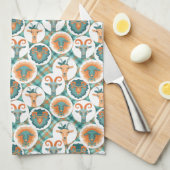 Hipster Goats | TotaalGoatally™ Theedoek (Quarter Fold)