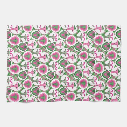 Hipster Goats | TotaalGoatally™ Theedoek (Horizontaal)