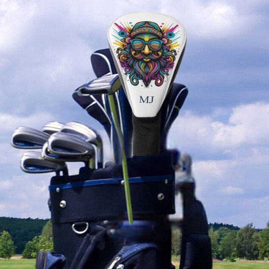 Hipster Golfhoofdhoes Golfheadcover