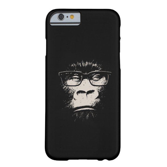 Hipster Gorilla met bril Case-Mate iPhone Case (Achterkant)