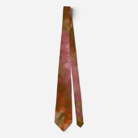 *~* Hipster Herfst Retro Psychodelic Tie Dye strop Stropdas (Voorkant)