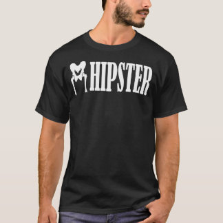 Hipster Hip Replacement Funny Body Humor T-shirt