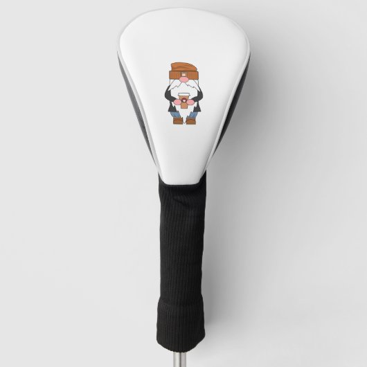 Hipster Holiday Gnome Golfheadcover (Voorkant)