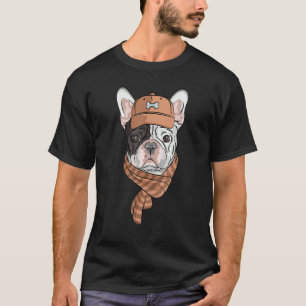 Hipster Hond Dragen Sjaal Goofy Geek Hond 1 T-shirt