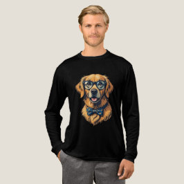 Hipster hond t-shirt ontwerp